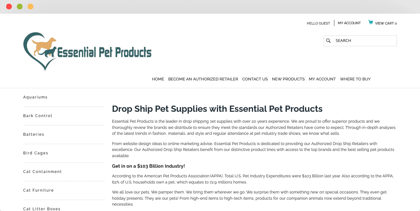 private label dropship pet products