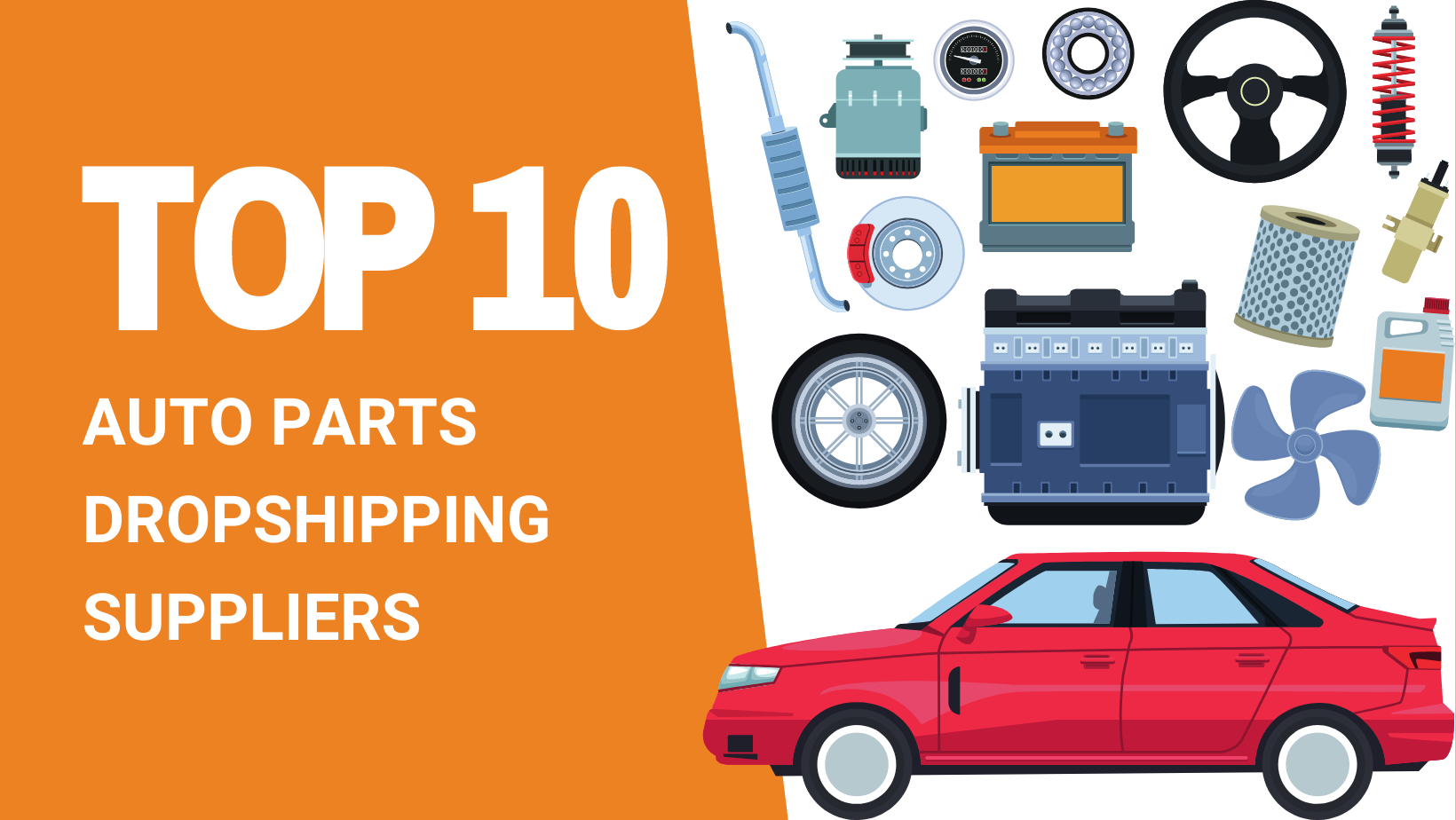 Top 10 Auto Parts Dropshipping Suppliers Dropshipping From China