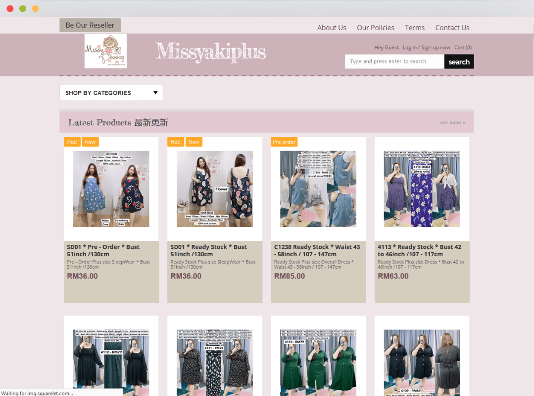 plus size dropshippers