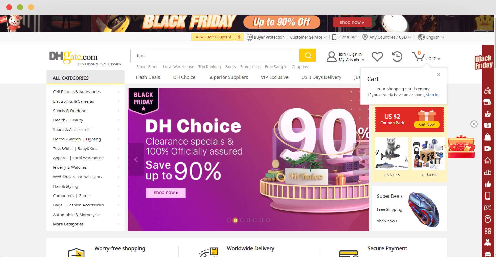 DHgate vs. Alibaba: Settling the Debate 2 DHgate