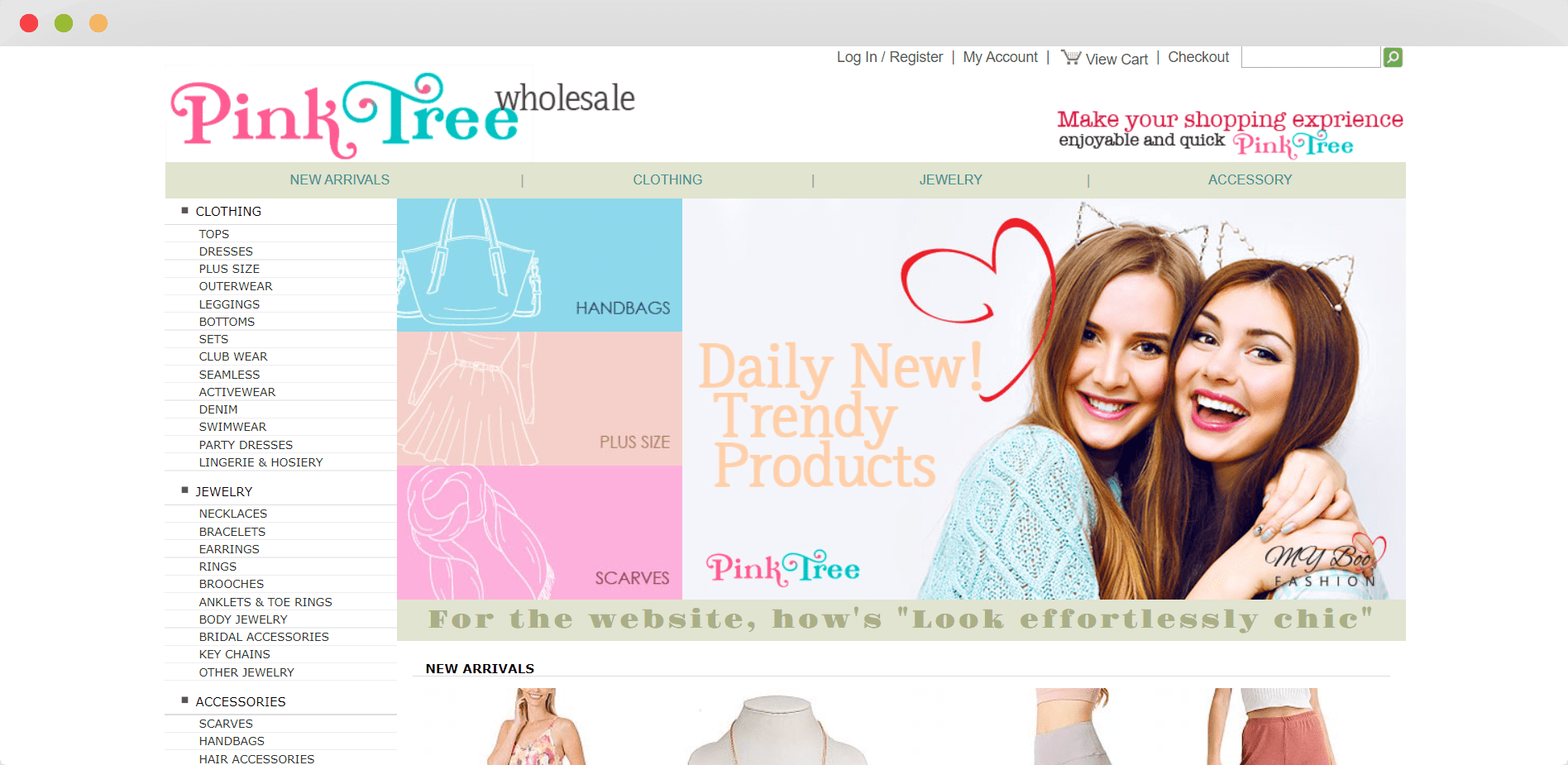 Top 24 High-Quality Wholesale Boutique Clothing Suppliers for Dropshipping 14 Pink Tree