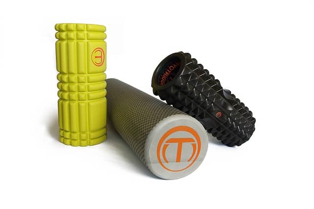 Yoga blocks and rollers