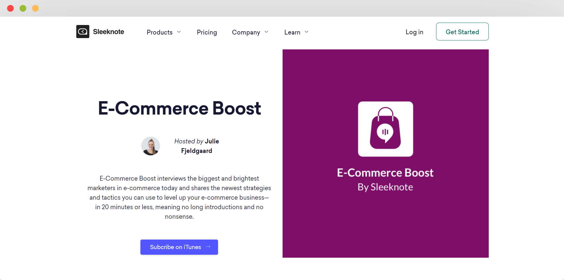 eCommerce Boost
