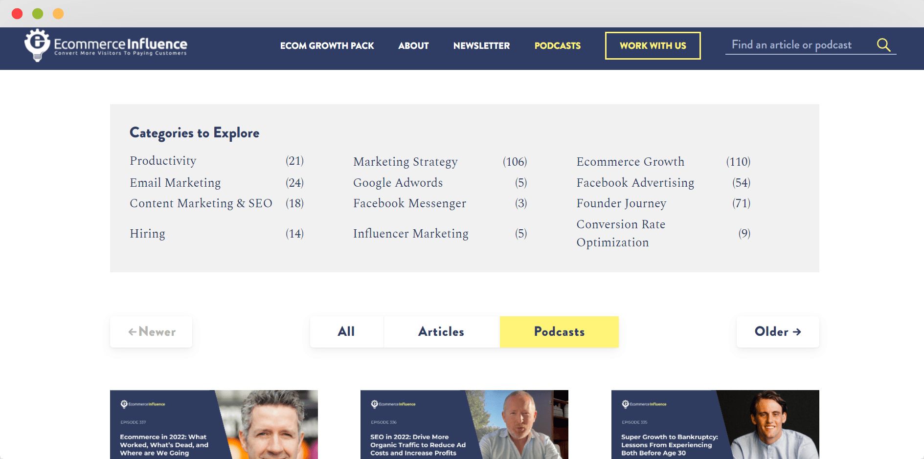 30 Best eCommerce Podcasts: Listen and Learn! 7 eCommerce Influence